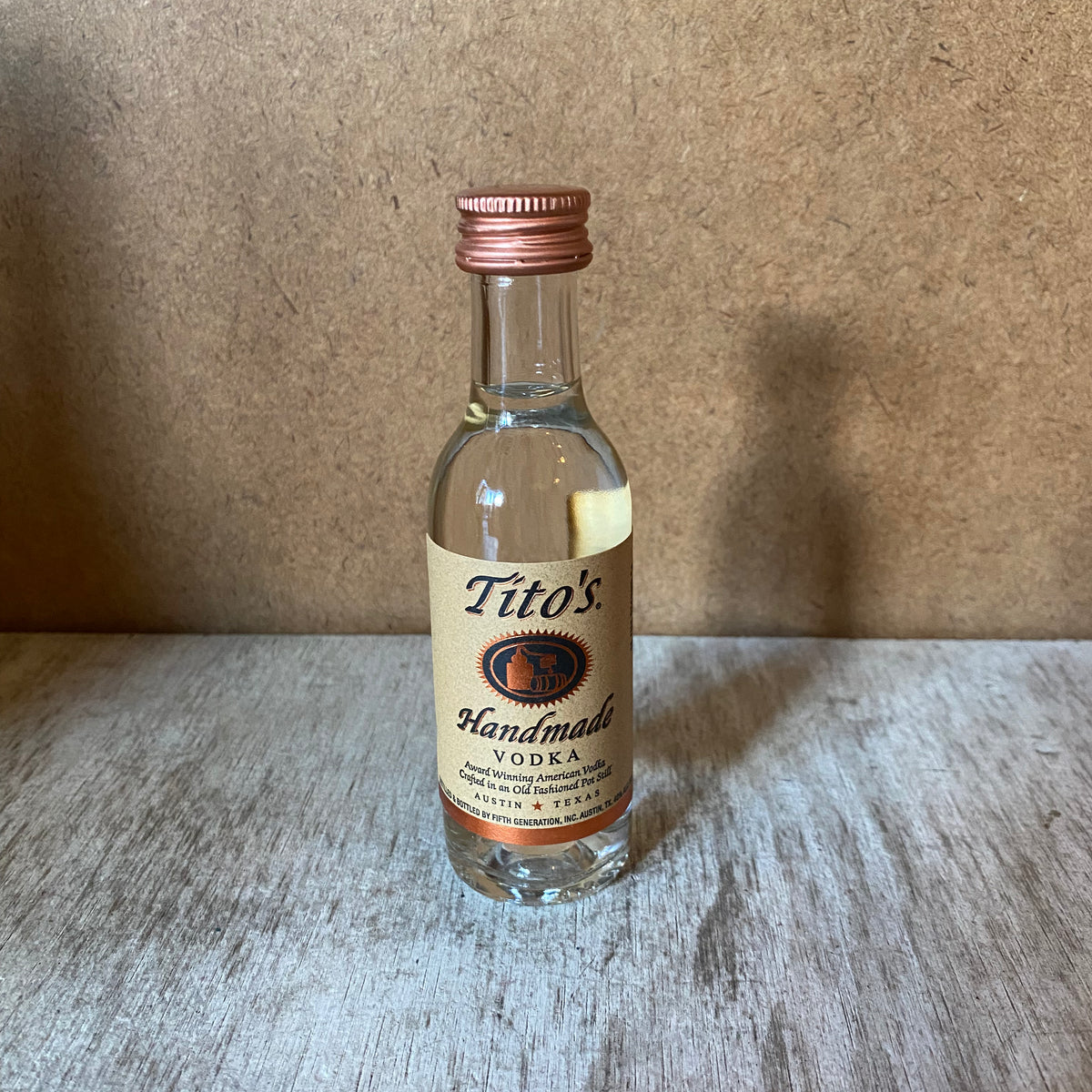 Titos Vodka NIP 50ml– Vinyl Wine