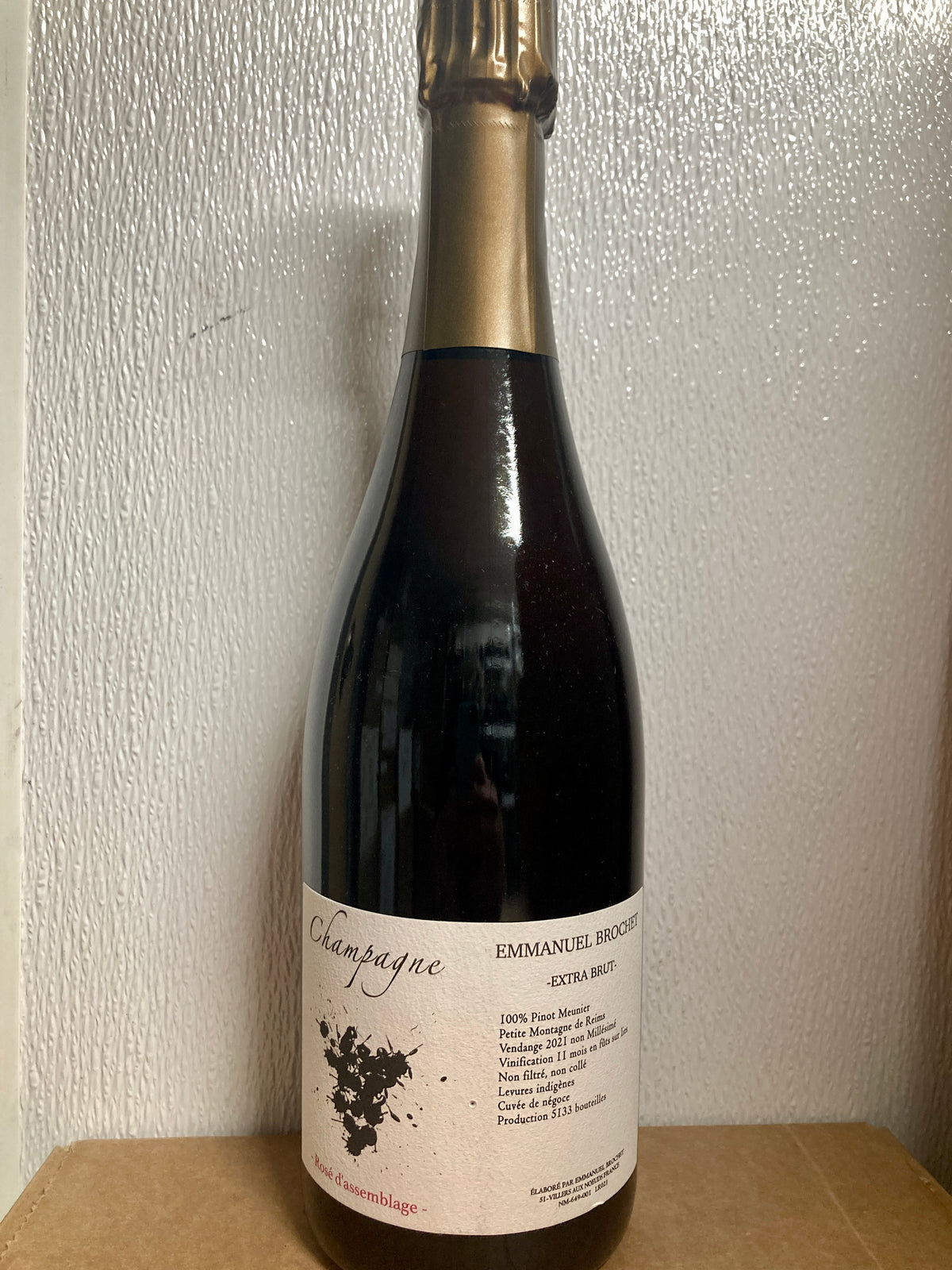 Emmanuel Brochet 'Rose de Saignee' Champagne R21– Vinyl Wine