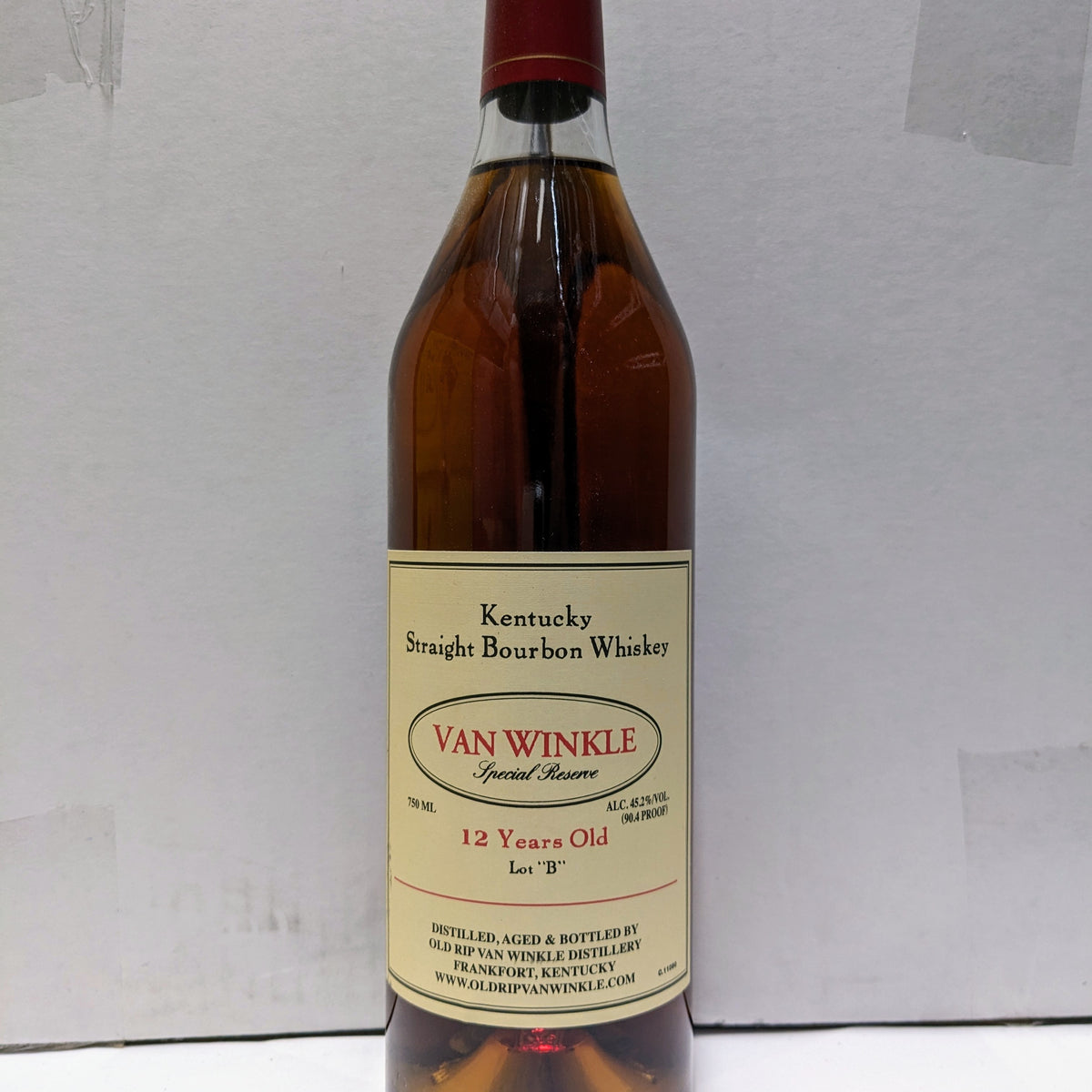 Old Rip Van Winkle Sr 12 yr– Vinyl Wine